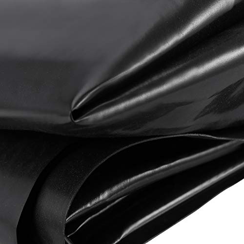 ZEONHAK 2 Pack 5 x 6.5 Feet 15.7 Mil Pond Liner, Thickened Pond Sk...