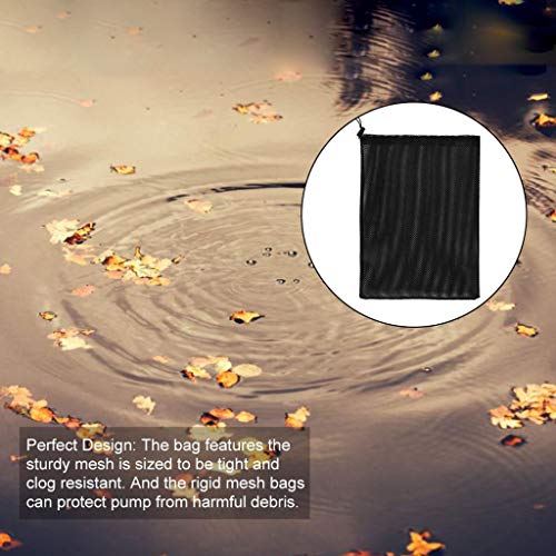 ZERIRA 2 Pack Pump Barrier Bag, 12.2x 15.9with Drawstring Pond M...