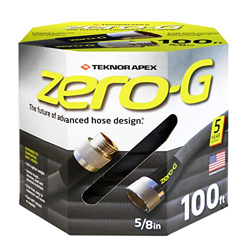 zero-G 4001-100 Garden Hose, 5/8 x 100, Gray
