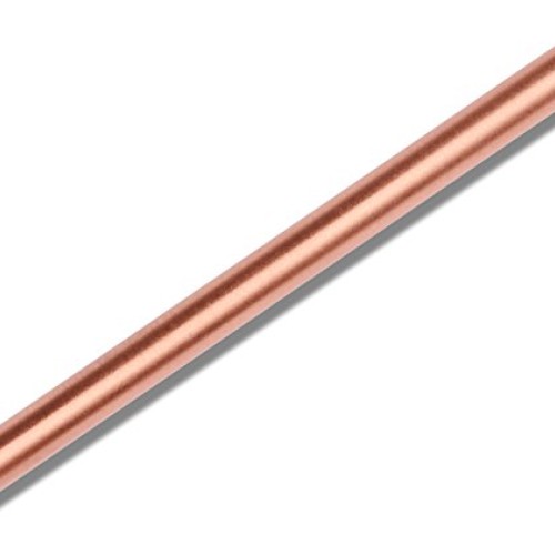 ZERRO Copper Straws Food Safe Solid Copper Mule Drinking Straws Se...