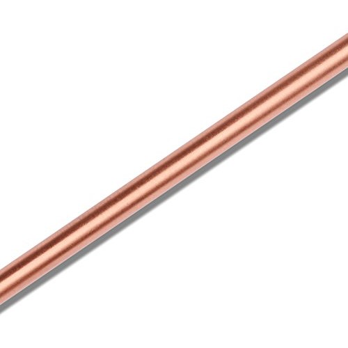 ZERRO Copper Straws Food Safe Solid Copper Mule Drinking Straws Se...