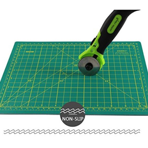 ZERRO Self Healing Cutting Double Sided 5-Ply Rotary Mat 9 x 12A4