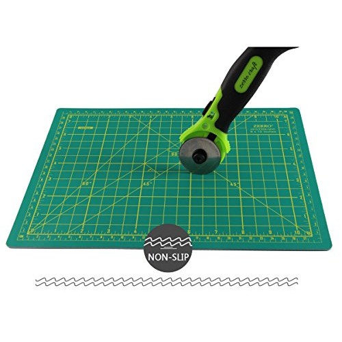 ZERRO Self Healing Cutting Double Sided 5-Ply Rotary Mat 9 x 12A4