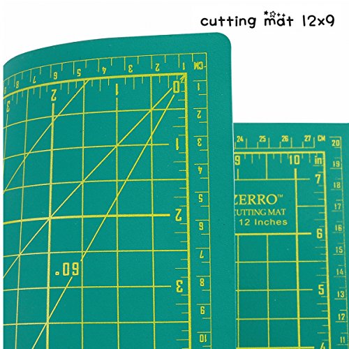ZERRO Self Healing Cutting Double Sided 5-Ply Rotary Mat 9 x 12A4