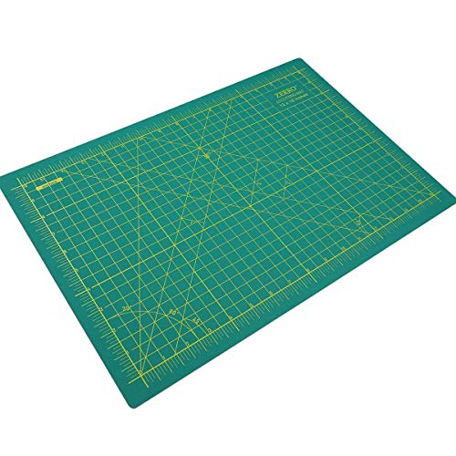 ZERRO Self Healing Cutting Mat Double Sided Durable 5-Ply 12 x 18...
