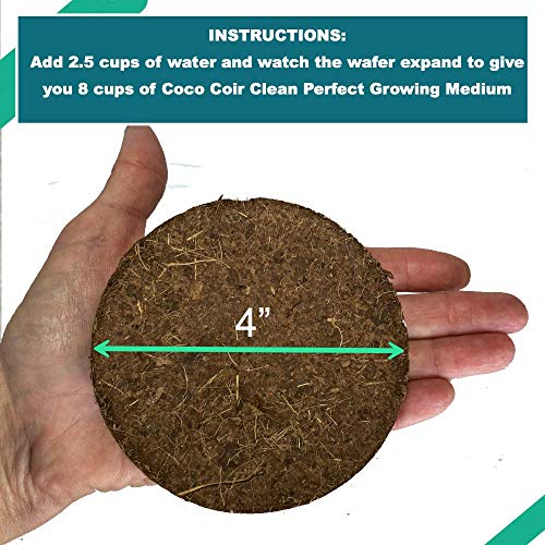 Expanding Organic Fiber Soil, Amazing Potting Soil for Indoor Plan...