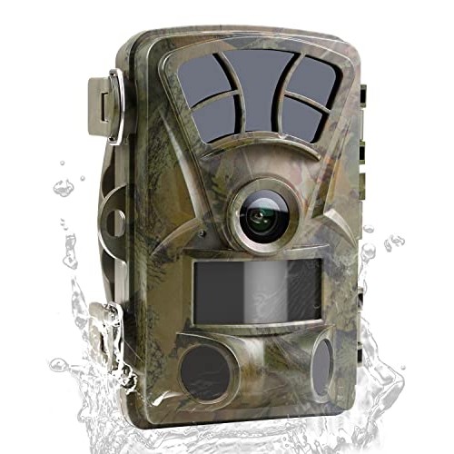 ZETHUS Trail Camera TC-10, 21MP 1080P Hunting Game Cameras with Ni...