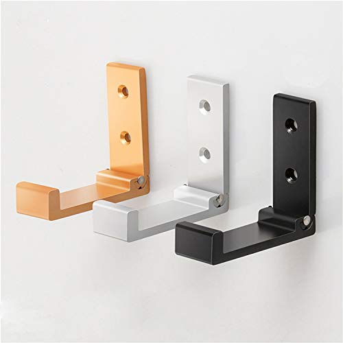 Folding Coat Hooks, 5Pcs Wall Hooks for Hanging Coat Towel Hooks H...