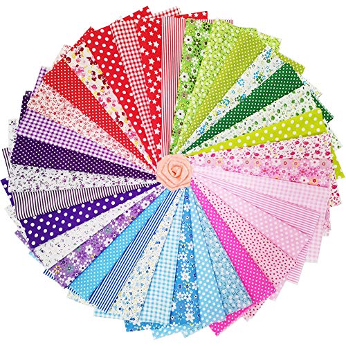 ZGXY Fabric, 35 pcs/lot Top Cotton 9.8 x 9.8 25cm x 25cm Squar...