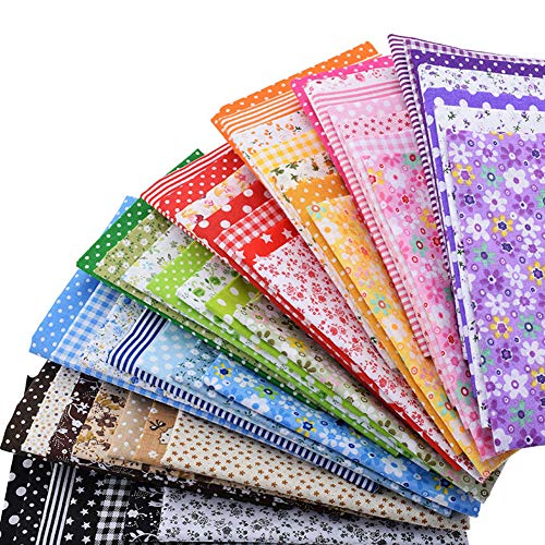 ZGXY Fabric, 56 pcs/lot Top Cotton 9.8 x 9.8 25cm x 25cm Squar...