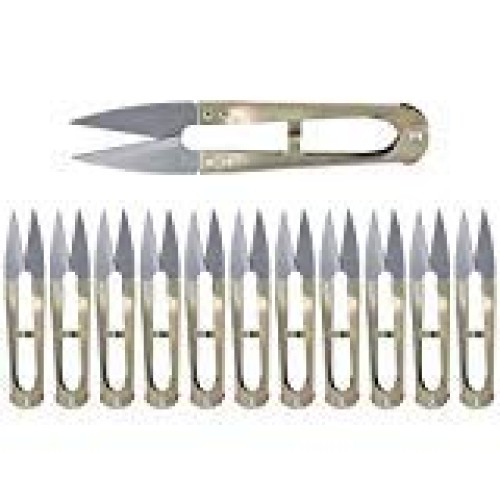 Double Sharp Quick-Clip Lightweight Thread Clippers Trimming Sciss...
