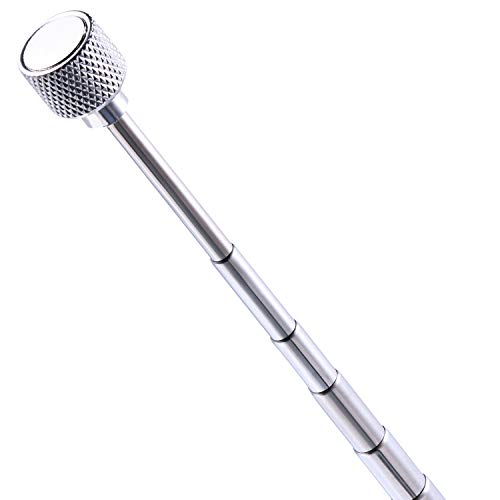 5 Pieces Magnetic Pick-up Grabber Tool including 15 lb/ 10 lb/ 3 l...