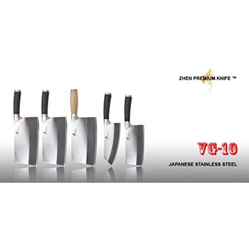 ZHEN Japanese VG-10 3 Layers forged High Carbon Stainless Steel He...