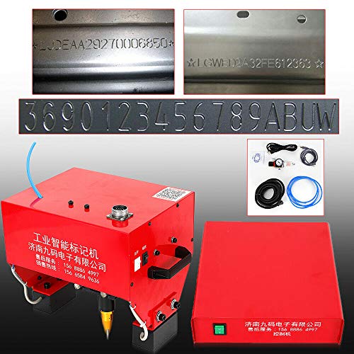 110x70mm Pneumatic Portable Dot Peen Marking Machine - Metal Engra...