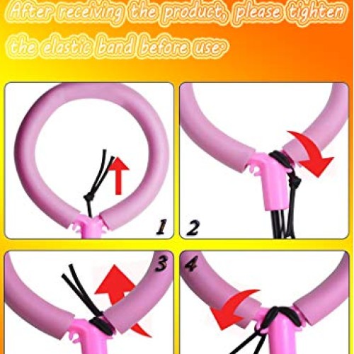 Kids Foldable Ankle Skip Ball, Jumping Ring Skip Ball, Foldable An...