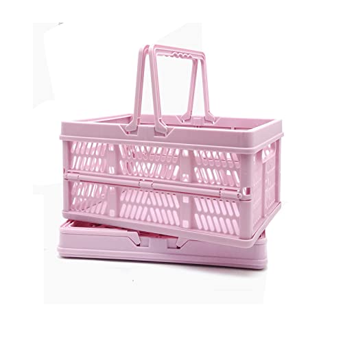 ZHJINGYU crates for storage,plastic baskets for organizing,collaps...