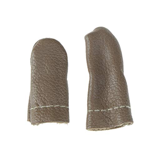 ZHONGJIUYUAN 5 Pairs Thumb Index Thimble Finger Protector Finger C...