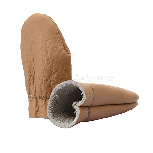 ZHONGJIUYUAN 5 Pairs Thumb Index Thimble Finger Protector Finger C...