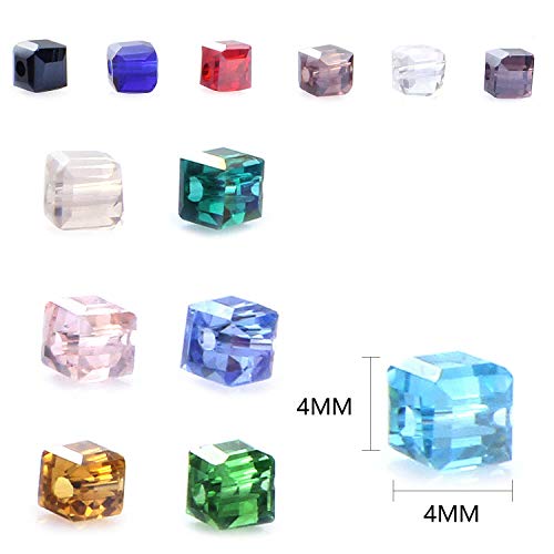 Cube Crystal Glass Beads, Wholesale Crystals Beading Similar Cut ...