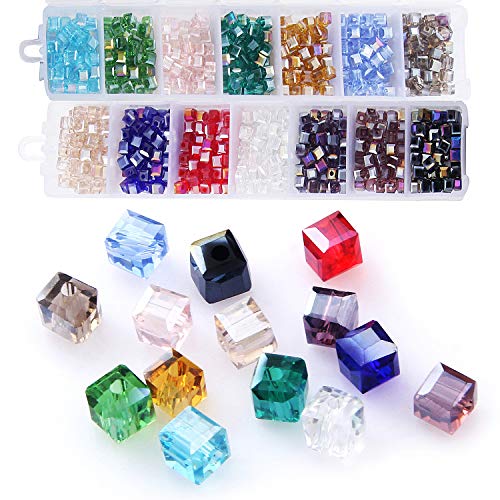 Cube Crystal Glass Beads, Wholesale Crystals Beading Similar Cut ...