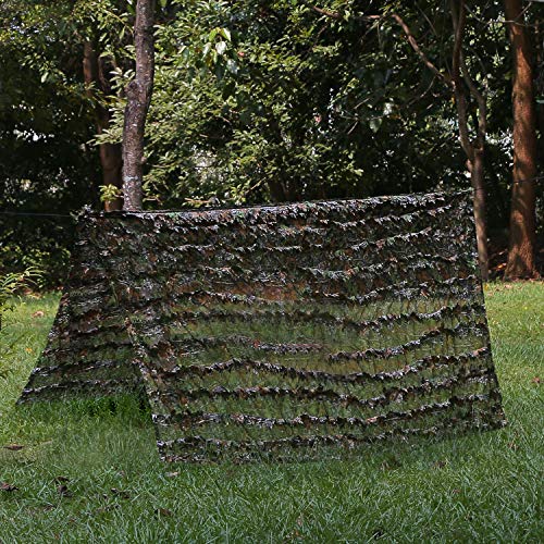 Zicac Outdoor 3D Leaves Camouflage Ghillie Poncho Camo Cape Cloak ...