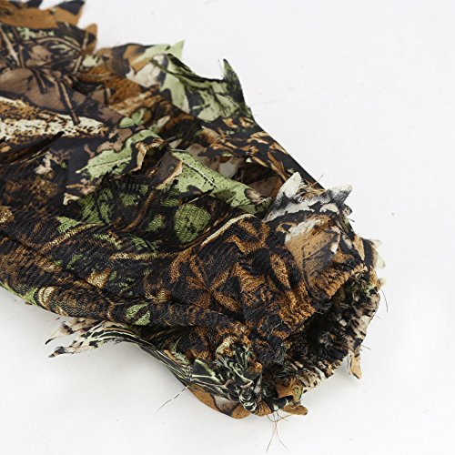 Zicac Outdoor Camo Ghillie Suit 3D Leafy Camouflage Clothing Jungl...