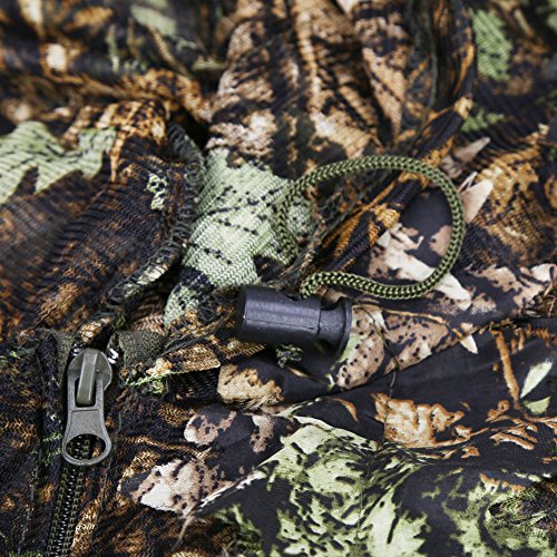 Zicac Outdoor Camo Ghillie Suit 3D Leafy Camouflage Clothing Jungl...
