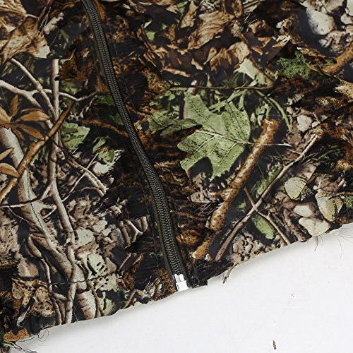 Zicac Outdoor Camo Ghillie Suit 3D Leafy Camouflage Clothing Jungl...