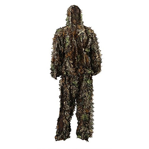Zicac Outdoor Camo Ghillie Suit 3D Leafy Camouflage Clothing Jungl...