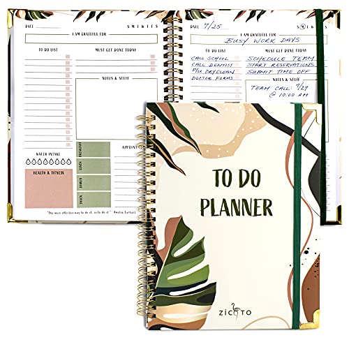 Simplified To Do List Planner Notebook - Easily Organize Your Dail...