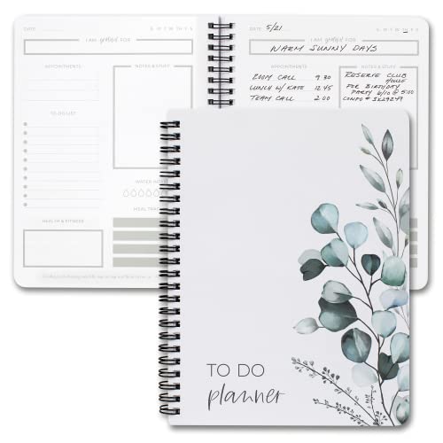 Simplified To Do List Planner Notebook - Easily Organize Your Dail...