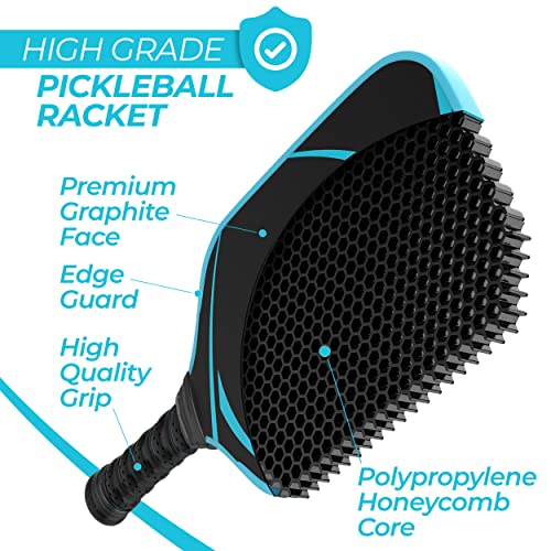 USAPA Certified Graphite Pickleball Paddles Set of 2 Paddles, In...