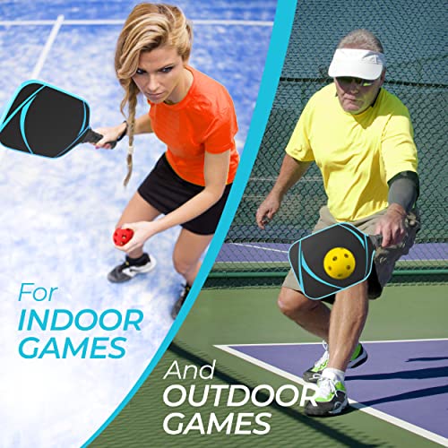 USAPA Certified Graphite Pickleball Paddles Set of 2 Paddles, In...