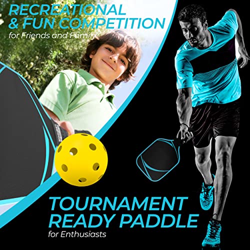 USAPA Certified Graphite Pickleball Paddles Set of 2 Paddles, In...