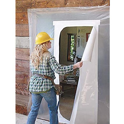 Zip-Up GIDS-1030576 H30X72-T2W Zipper Door, 30 in. X 72 in, White-...