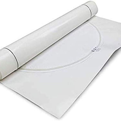 Zip-Up GIDS-1030576 H30X72-T2W Zipper Door, 30 in. X 72 in, White-...