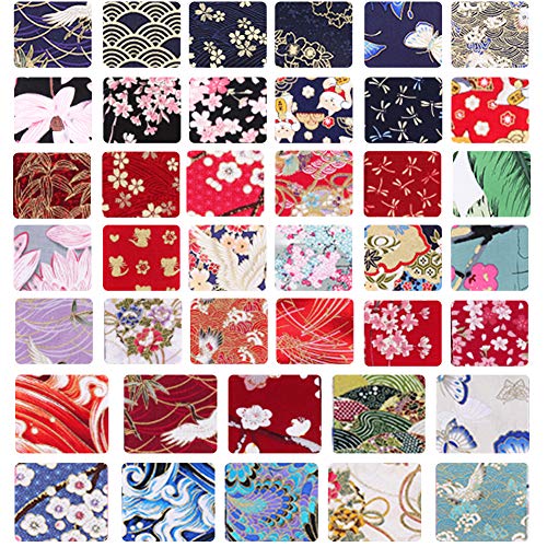 Roll Up Cotton Fabric Quilting Strips, Cotton Craft Fabric Bundle,...