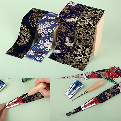 Roll Up Cotton Fabric Quilting Strips, Cotton Craft Fabric Bundle,...