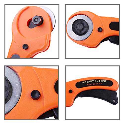 Rotary Cutter, Professional 45mm Round Rotary Cutter Tool, Card Pa...