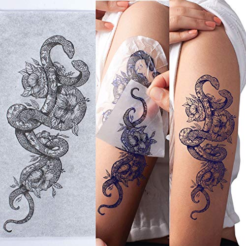 Zodaca 100 Sheets Tattoo Transfer Paper, A4 Size Stencil Transfer ...