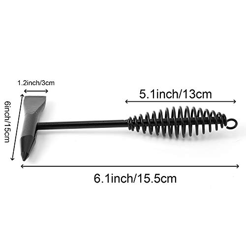 ZOENHOU 4 PCS 10.5 Inch 10 Oz Welding Chipping Hammer, Welding Ham...