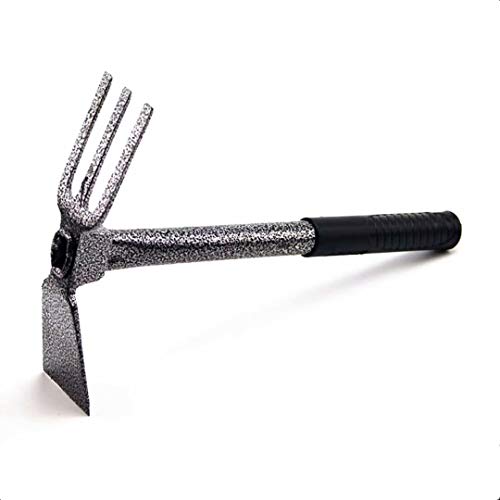 ZOG Garden Big Hand Digger and Hoe Combo Garden Tool,Heavy Duty Ha...