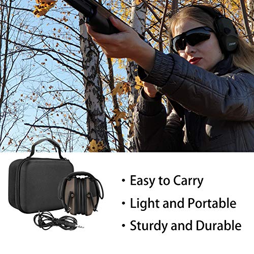 ZOHAN EM054 Electronic Shooting eye and ear protection Set, Glasse...