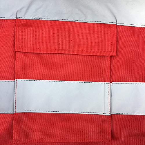 ZOJO High Visibility Safety Vests With Pockets, for Outdoor Works,...