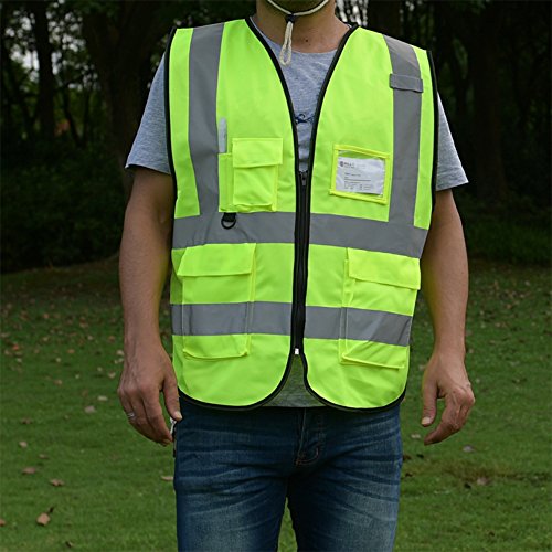 ZOJO High Visibility Safety Vests With Pockets, Wholesale Reflecti...