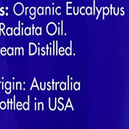 Zongle USDA Certified Organic Eucalyptus Oil, Eucalyptus Radiata, ...