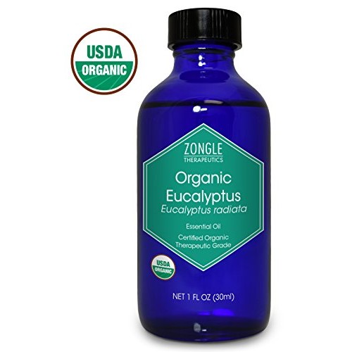 Zongle USDA Certified Organic Eucalyptus Oil, Eucalyptus Radiata, ...