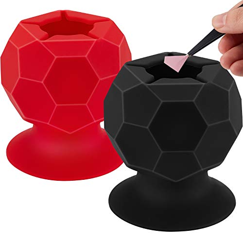 2 Pieces Suctioned Vinyl Weeding Scrap Collector, Silicone Suction...