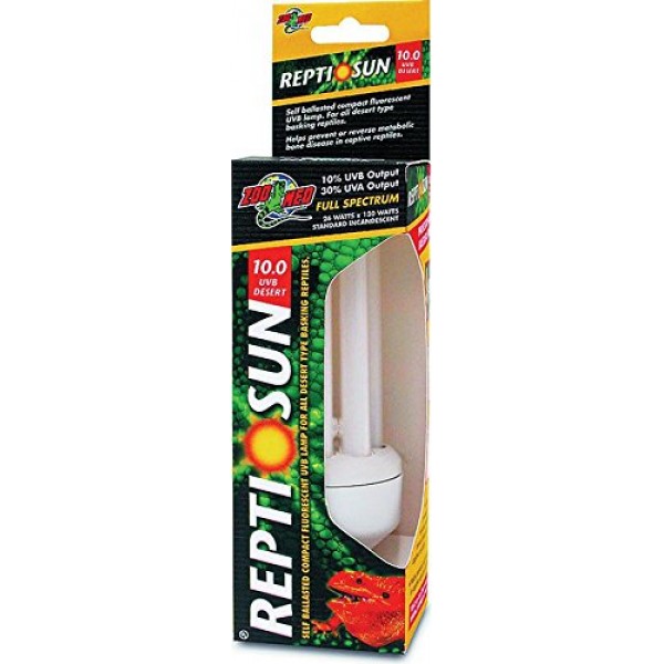 Zoo Med ReptiSun 10.0 Compact Fluorescent Lamp