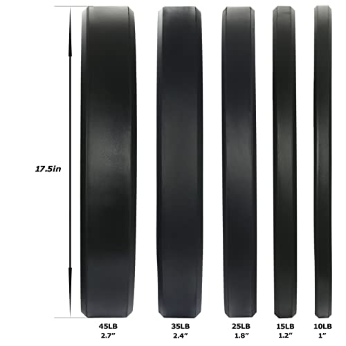 Bumper Plate Olympic Weight Plate Bumper Weight Plate with Steel I...